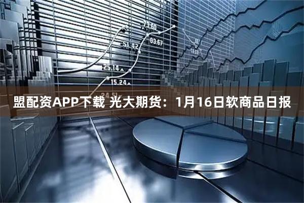 盟配资APP下载 光大期货：1月16日软商品日报